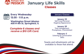 2025 Winter Life Skills Classes